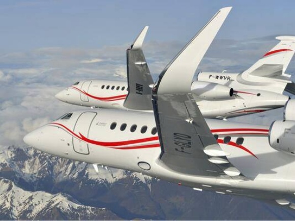 Dassault Falcon 7X Aerobatic Team