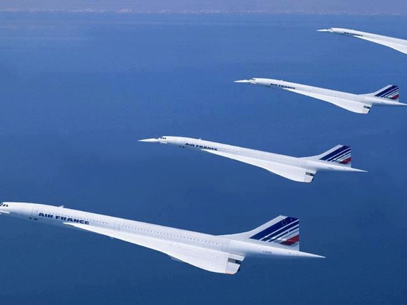 Concorde  in the Blue