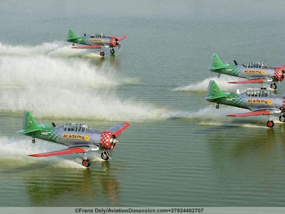 T 6 on a South African lake